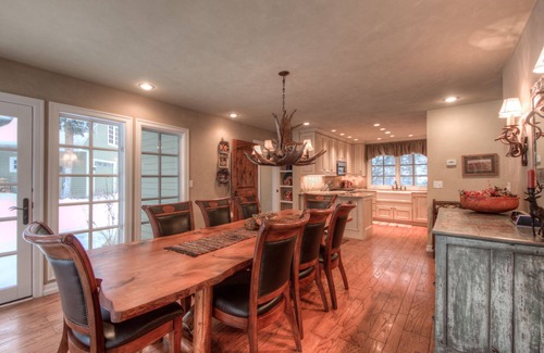 Big Sky House | Secluded home close to Meadow Village w/private hot tub & library | Creekside Retreat
