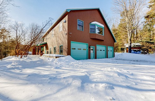 Jay House | Secluded home on 15 acres w/private hot tub, sauna, fireplaces, & Jay Peak views
