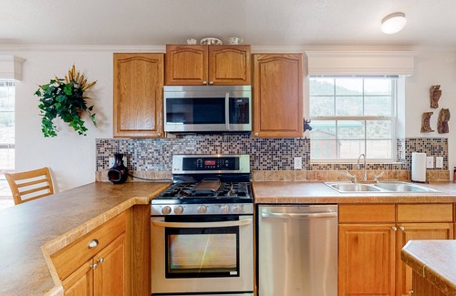 South Fork House | Secluded home with RV parking & hookup, fast WiFi, & fire pit - dogs OK