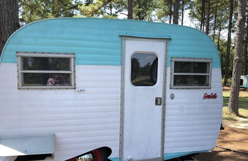 Hawkins House | Secluded Little Dude-1973 Serro Scotty Sportsman RV