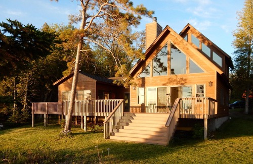 Beaver Island House | Secluded location with your own private beach