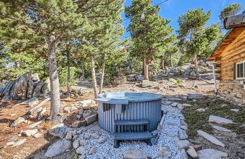 Black Hawk Cabin | Secluded log cabin/hot tub. Ski, views, hike, silence.