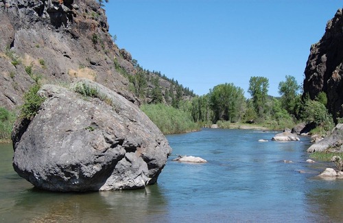 Cascade Cabin | Secluded Log Cabin on 3/4 Miles of Dearborn River, 72-acres to Roam