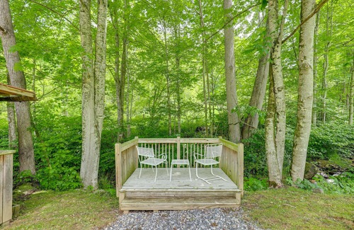 Marshall Cottage | Secluded Marshall Cottage: Hot Tub + Mountain View