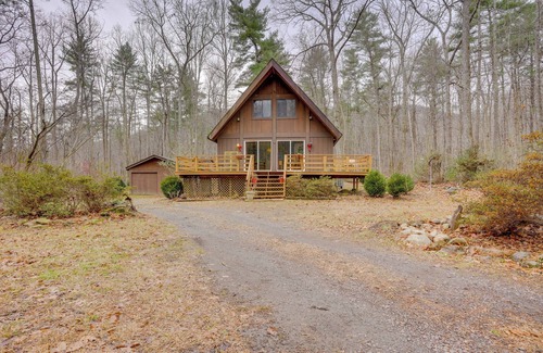 Hood Cabin | Secluded Stanardsville Cabin: Pets Welcome