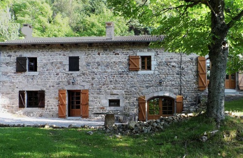 Saint-Pierre-sur-Doux Villa | Secluded Stone Villa Retreat