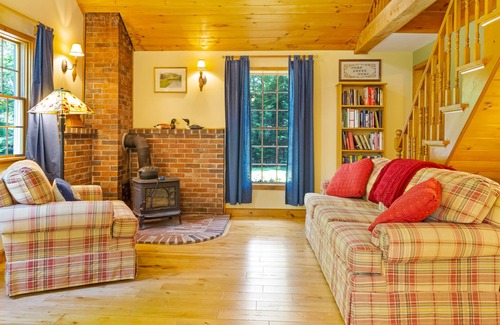 Bar Harbor House | Secluded woodland cabin with firepit - minutes to Acadia & Bar Harbor