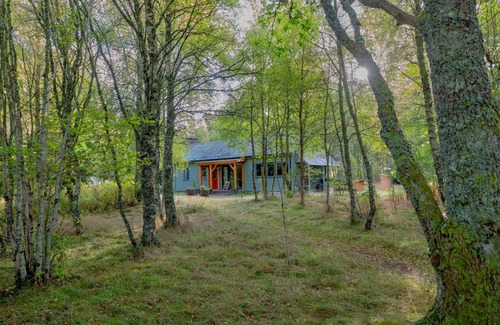 Cannich Cabin | Secluded woodland cottage on the banks of a pristine Highland river