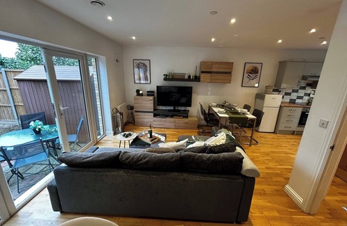 Chatham Apartment | Secure 2BD Retreat: Modern Comfort in Privacy