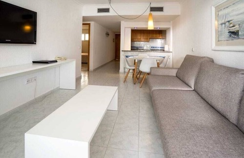 Santa Eulalia del Rio Hotel | SEDUQPL-ADP/2 Bedrooms Adapted Apartment/Roof Top Pool/City & Beach ♥Wheelchair Accesible