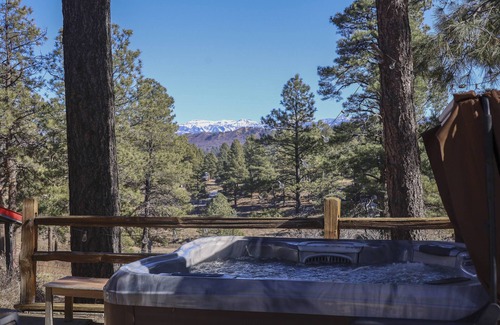 Pagosa Springs Cabin | See Fall's Changing Colors! Secluded Cabin: Hot Tub, Pet-Friendly, Stunning Views, Starlink Wifi