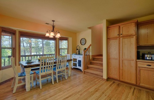 San Juan River Village House | See Fall's Changing Colors! All Decked Out: Wraparound Deck, Stunning Views, Near Downtown Pagosa