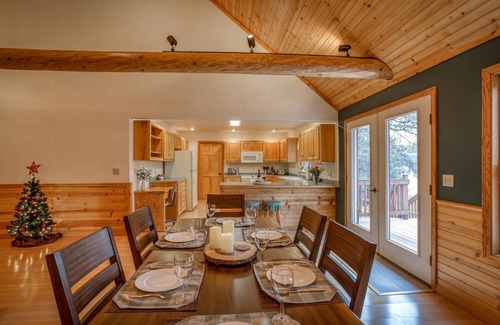 Pagosa Springs House | See Fall's Changing Colors! Forest Cabin with Fenced Yard, Loft - Near Pagosa Springs!