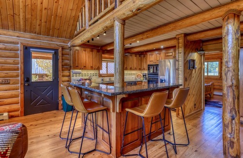 Pagosa Springs Cabin | See Fall's Changing Colors! Epic Mountain Cabin on 5 Acres, Hot Tub, Fireplace, 5 Minutes to Town!