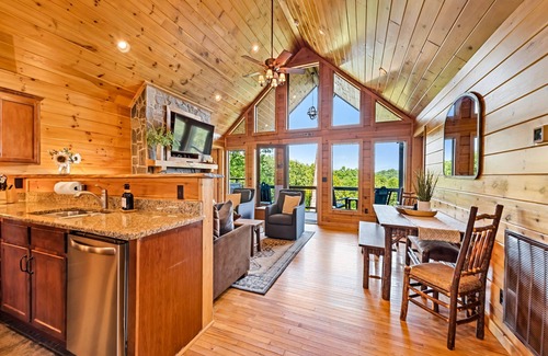 Bryson City Cabin | 'See The View' Times 2