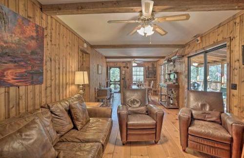 Lakemont House | Seed Lake Home on 14 Acres with Boat Dock and Kayaks!