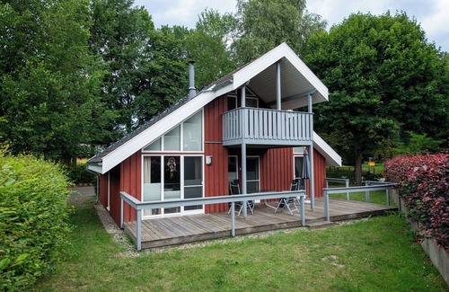 Mirow House | Seeschwalbe Classic 285 - Großzügiges Ferienhaus mit Eigener Sauna und Whirlpool