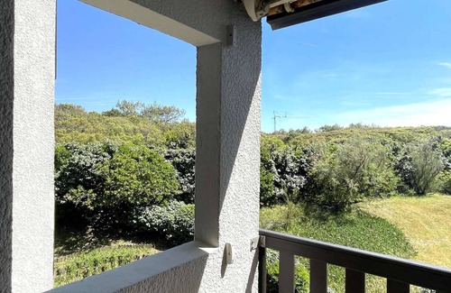 Le Penon Apartment | Seignosse Ocean, T2 alcove rated 1 star, direct beach access with parking space