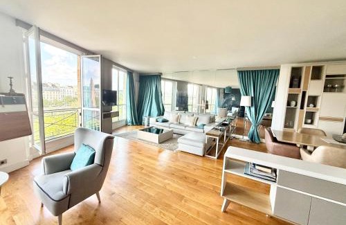 Saint-Victor Apartment | Seine View 120m2-2bedrooms