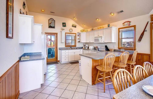 Waves House | Semi-Oceanfront Home in Waves w/Private Pool, Hot Tub, Game Room, Luggage Lift