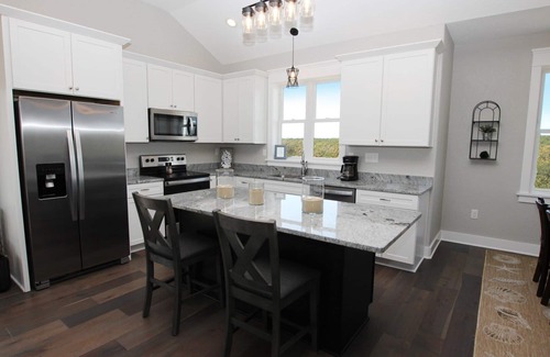 Carova Beach House | Semi-Oceanfront, Ocean Views, Wild Horses, Private Pool, 4x2338, Race To The Beach