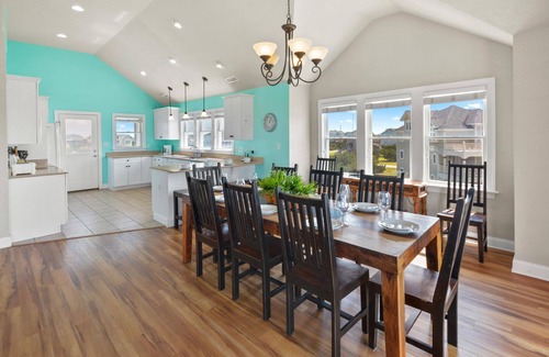 Wind Over Waves House | Semi-Soundfront Home w/Private Pool, Hot Tub, Game Room, & Community Boat Ramp