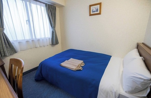 Hakata-ku Hotel | Semidouble room smoking breakfast buffet separ/Fukuoka Fukuoka