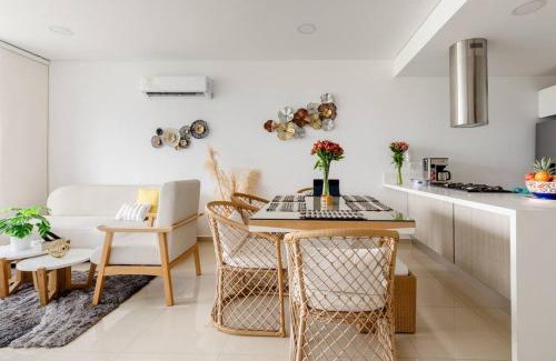 Pozos Colorados Apartment | Sensacional apartamento en Samaria Club de Playa - Santa Marta, Pozos colorados