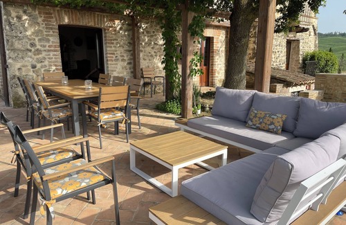 Acquasparta Villa | Sept 2025 special - 10% off! 360° views, pool, AC, pizza oven & bocce court