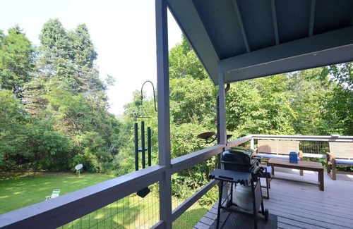 Berkeley Springs House | Serendipity - Hot Tub | Pets | Fire Pit | Pool Access | Grill | Wifi | Deck