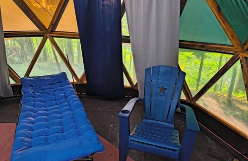 Frankfort RV Rental | Serene 1-bedroom dome in Frankfort,steps away from townn