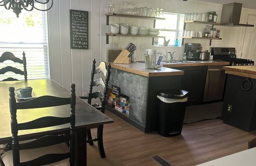 Frontier House | Serene 3/2 Lakefront Getaway with Sauna. Sleeps 10+ in Hillsdale County Michigan