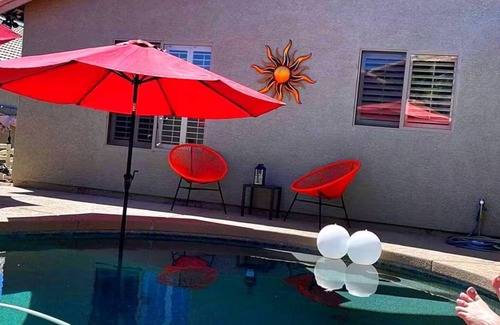 Casa Grande House | Serene 3-bedroom house with AC in Casa Grande, heated pool, Gorgeous backyard