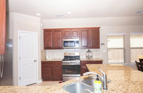 McNeil House | Serene Austin Escape a minute walk to the communal pool and gym