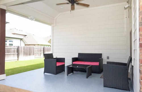 McNeil House | Serene Austin Escape a minute walk to the communal pool and gym