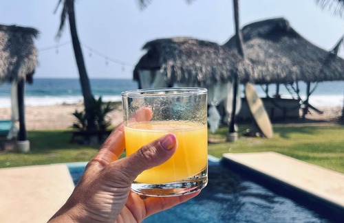 Bacocho House | Serene beach front villa just 10 minutes from Puerto Escondido airport