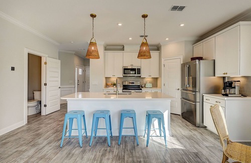 Palmetto Dunes House | Serene Beach Home w/Bikes, Golf, & Tesla Charger – Walk to Port Royal Sound!