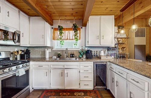 Arrowbear Lake House | Serene Boho A-Frame w/Wood Stove and Expansive Deck - Close to Hiking & Skiing