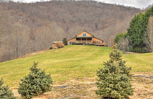 Canton House | Serene Canton Escape w/Hot Tub & Mtn Views!