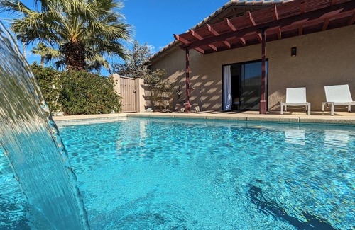 Racquet Club West House | Serene Desert Villa-4 bedrooms, pool and hot tub
