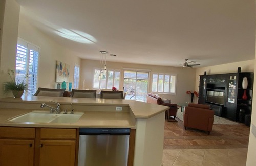 Desert Palms House | Serene Fountain Desert Home (55+) w/Golf Cart
