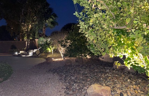 Desert Palms House | Serene Fountain Desert Home (55+) w/Golf Cart