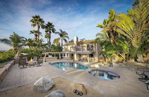 Guajome House | Serene hillside oasis with pool, spa, & BBQ - 20 min to beach