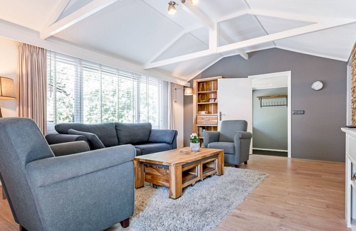 Municipality of Ermelo House | Serene Holiday Home in Ermelo with Large Furnished Garden