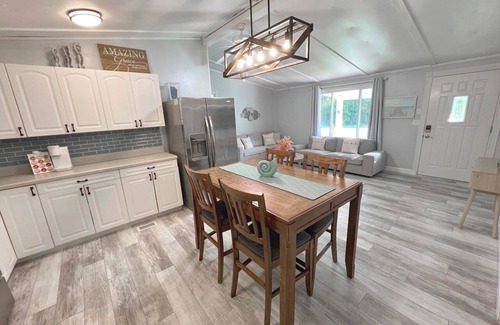 Freeport House | Serene Home with PRIVATE Pool - Near Beaches - Dog Friendly - Firepit&Large Yard