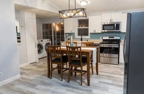 Freeport House | Serene Home with PRIVATE Pool - Near Beaches - Dog Friendly - Firepit&Large Yard