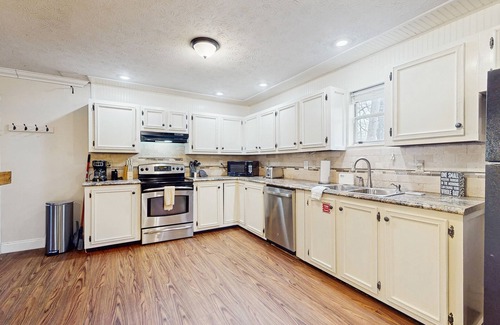 Caryville Cabin | Serene lake home with foosball, dartboard, luxe kitchen - dog friendly!