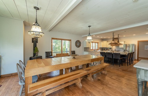 Oakland House | Serene Lakefront Getaway w/Dock, Hot Tub & Views
