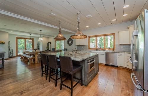 Oakland House | Serene Lakefront Getaway w/Dock, Hot Tub & Views