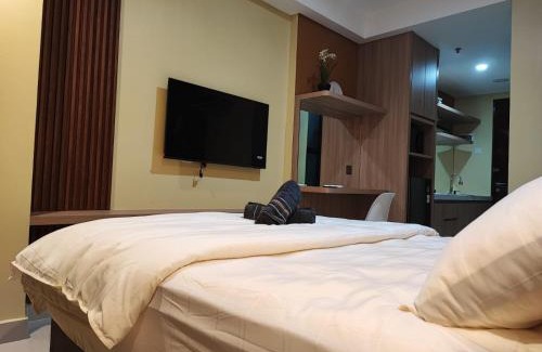 Batam Apartment | Serene Studio Pollux Batam Center - High Floor Sea View